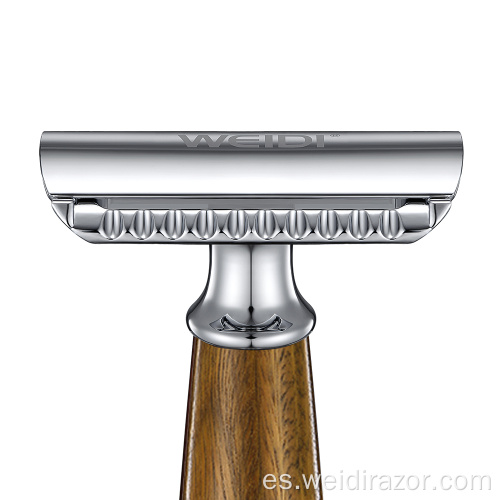 Mejor mango de madera Safety Razor Many Razor Blade Razor Doble Edge